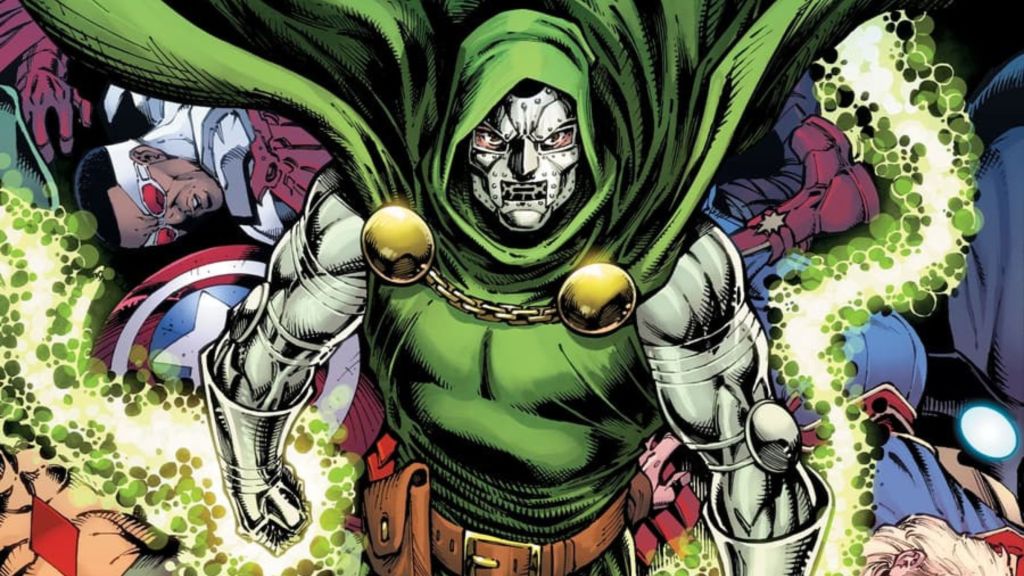 Doctor Doom defeating heroes in Marvel Comics
