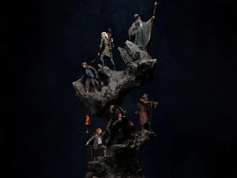 Weta Workshop The Lord of the Rings Fellowship Statue - Image 1