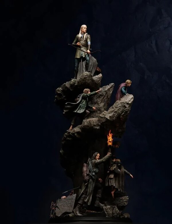 Weta Workshop The Lord of the Rings Fellowship Statue - Image 2
