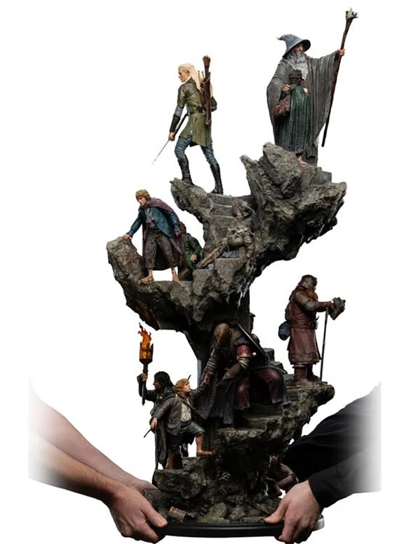 Weta Workshop The Lord of the Rings Fellowship Statue - Image 5
