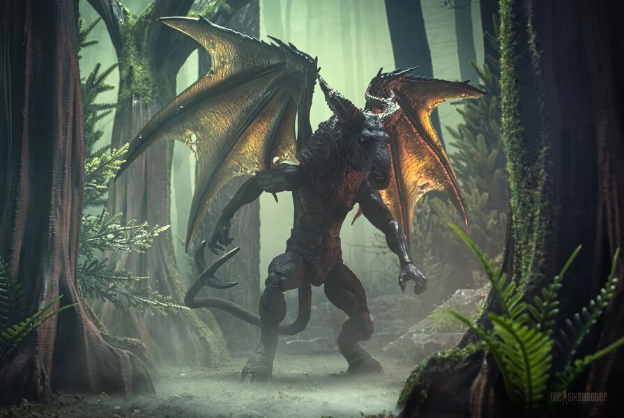 Jersey Devil Figure Side View