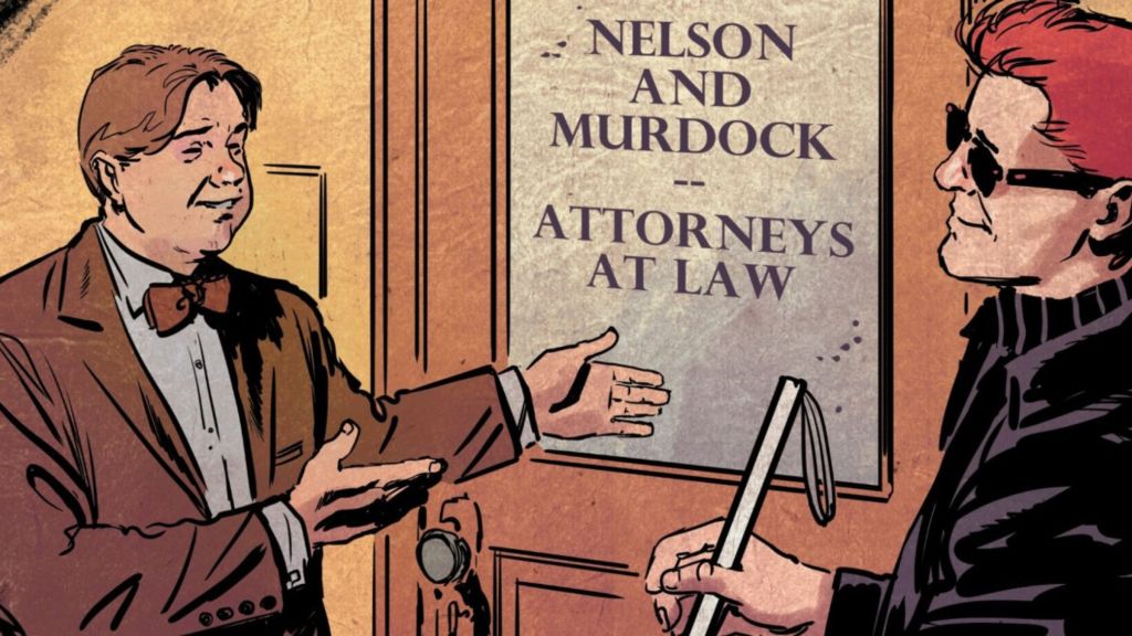 Matt Murdock and Foggy Nelson in Marvel Comics