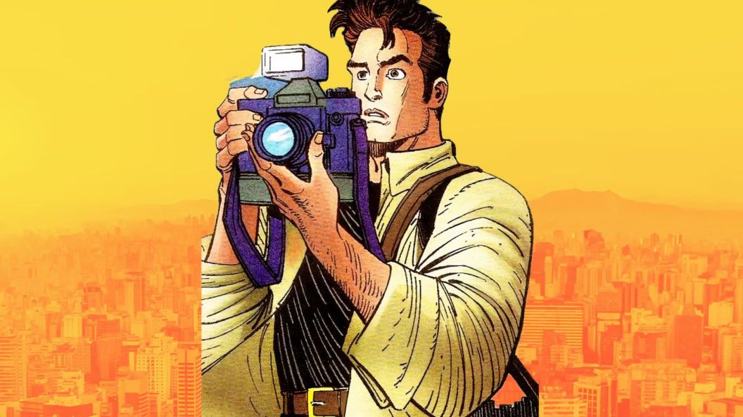 Peter Parker as a photographer