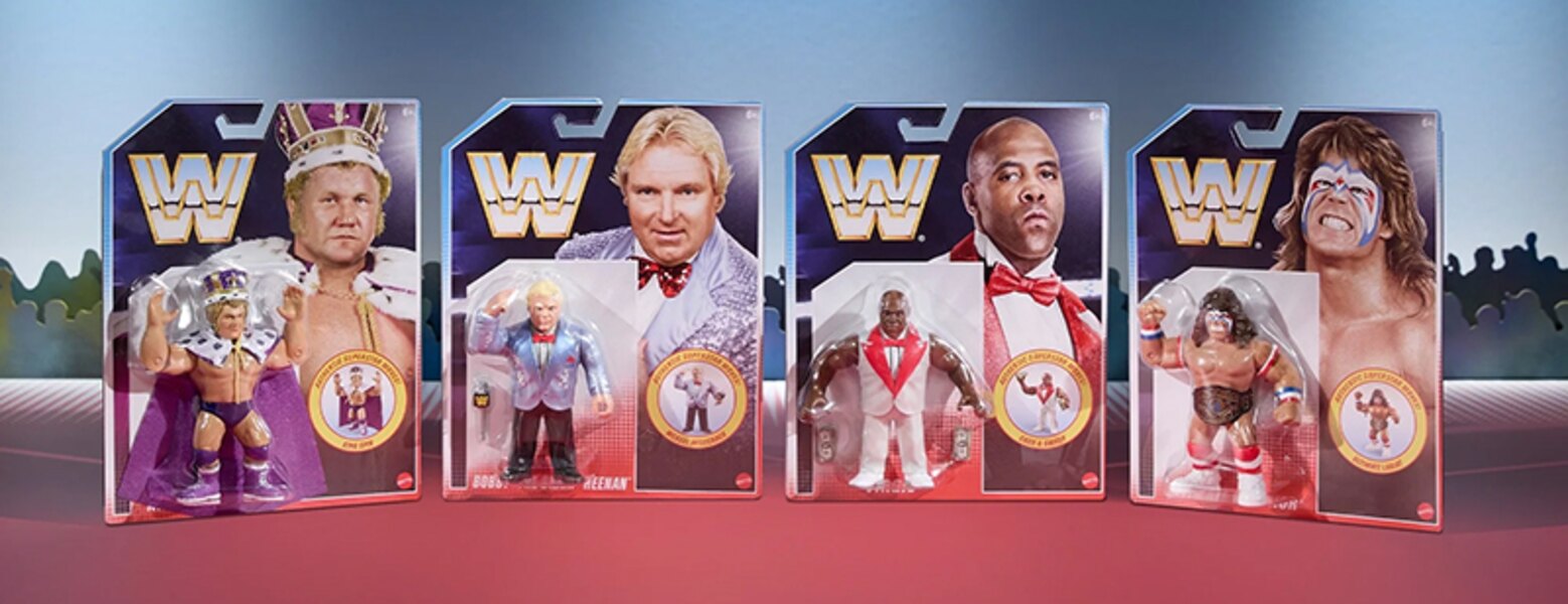 Mattel Creations WWE Retro 4-Pack featuring The Ultimate Warrior