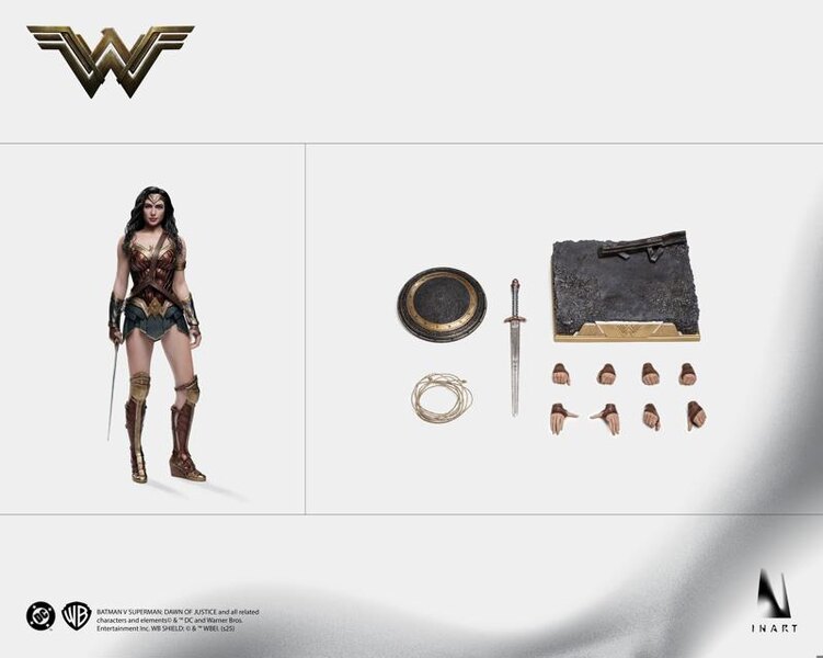Wonder Woman 1/6 scale collectible figure from INART