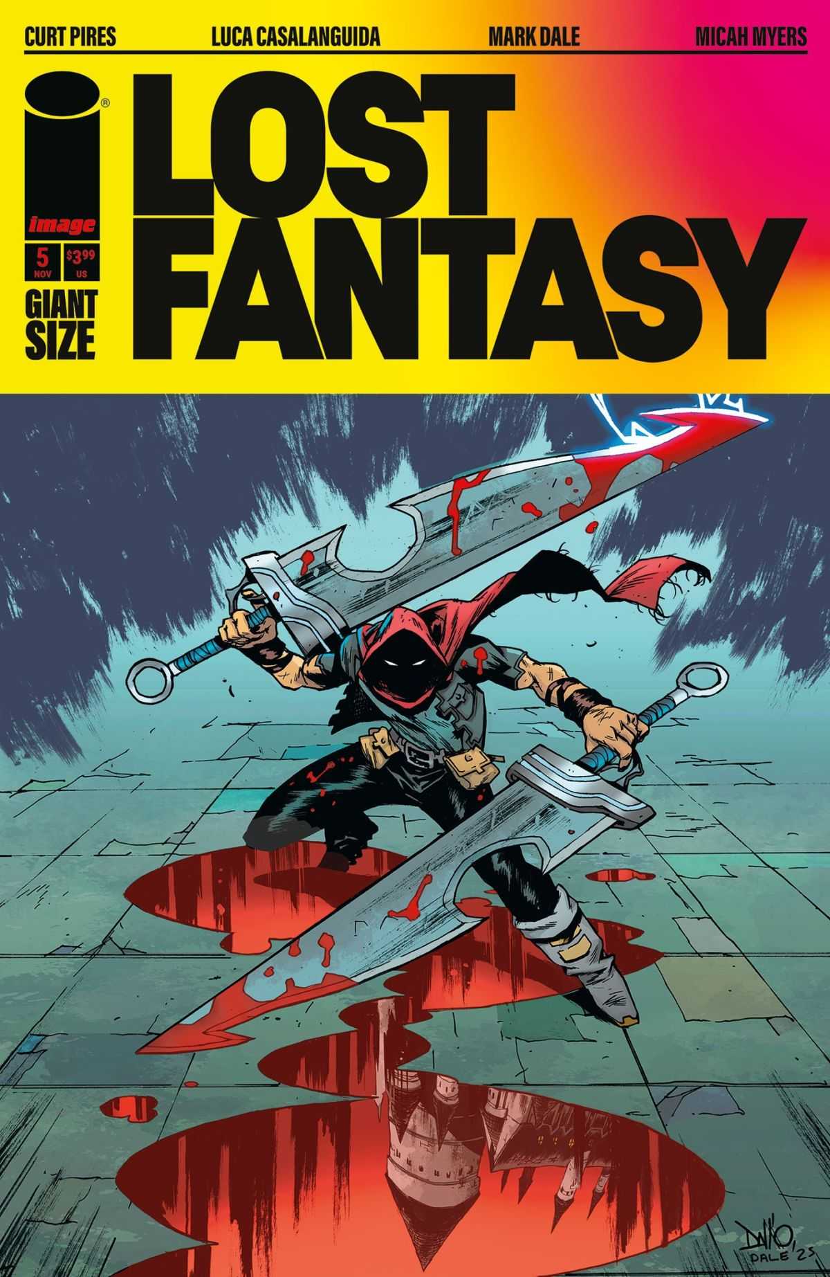 Lost Fantasy Comic Cover