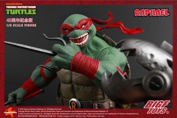 TMNT Raphael 40th Anniversary Figure