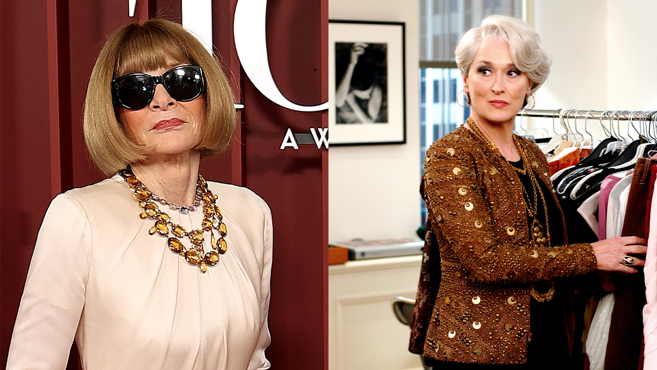 Anna Wintour and Meryl Streep in 'The Devil Wears Prada.'