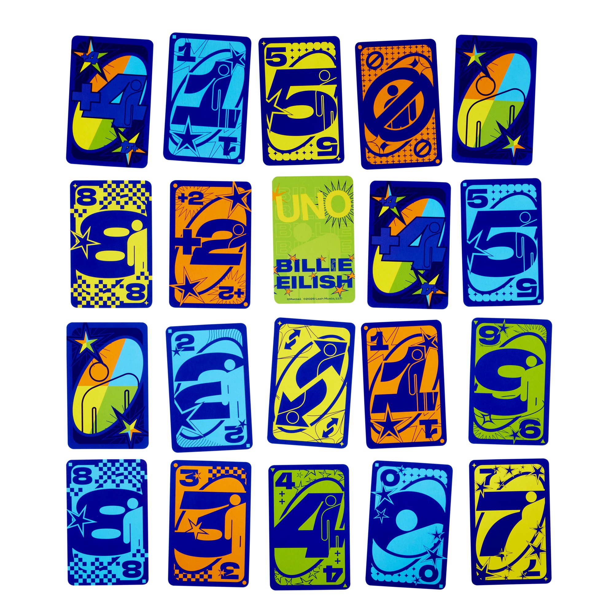 UNO Canvas Billie Eilish Cards