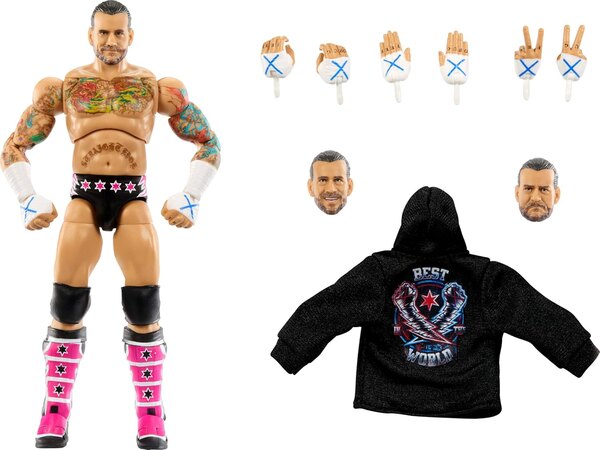 Mattel WWE Ultimate Edition CM Punk Action Figure