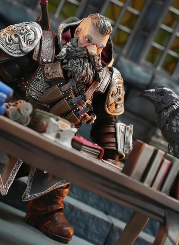 Dwarf Assassin Verdred Anvil 1/12 Scale Action Figure