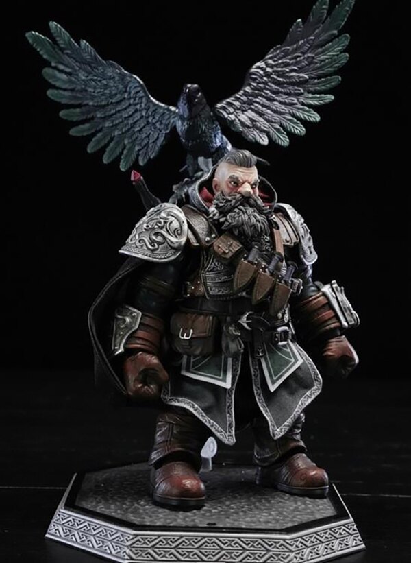 Dwarf Assassin Verdred Anvil 1/12 Scale Action Figure