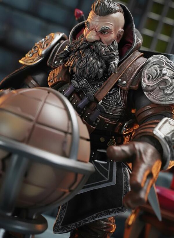 Dwarf Assassin Verdred Anvil 1/12 Scale Action Figure