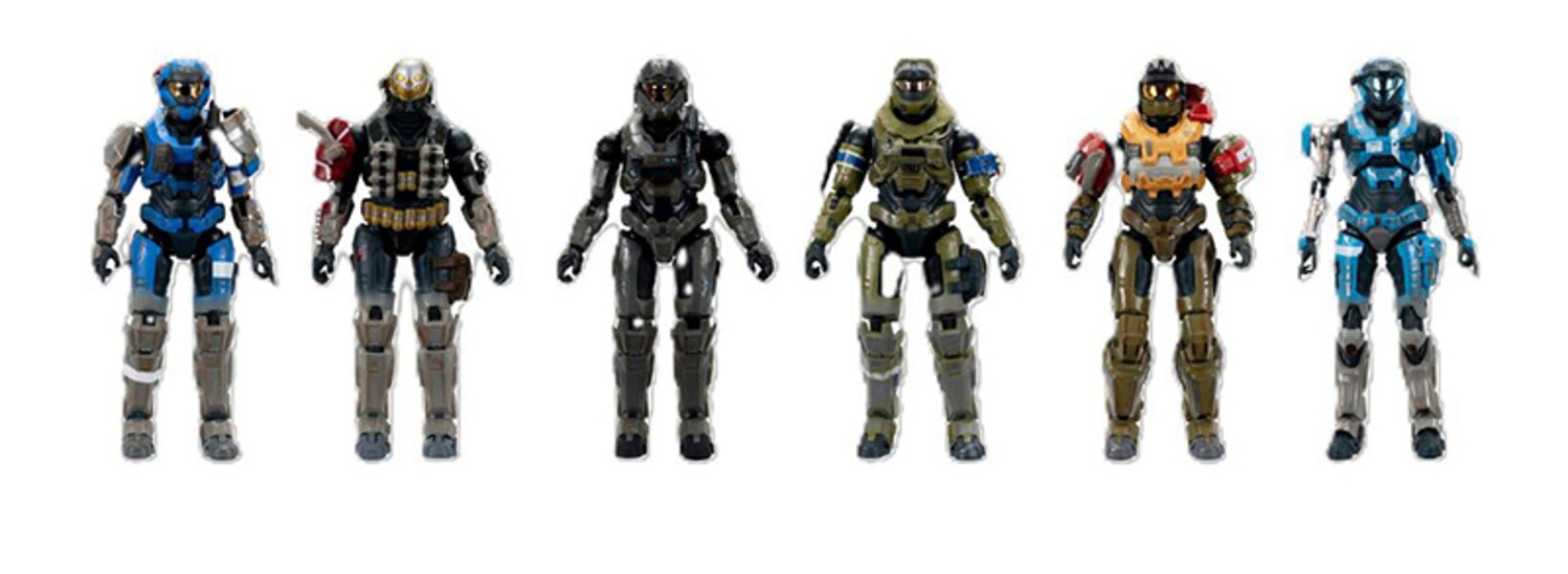 Halo Reach Noble Team Figure Set Image 1