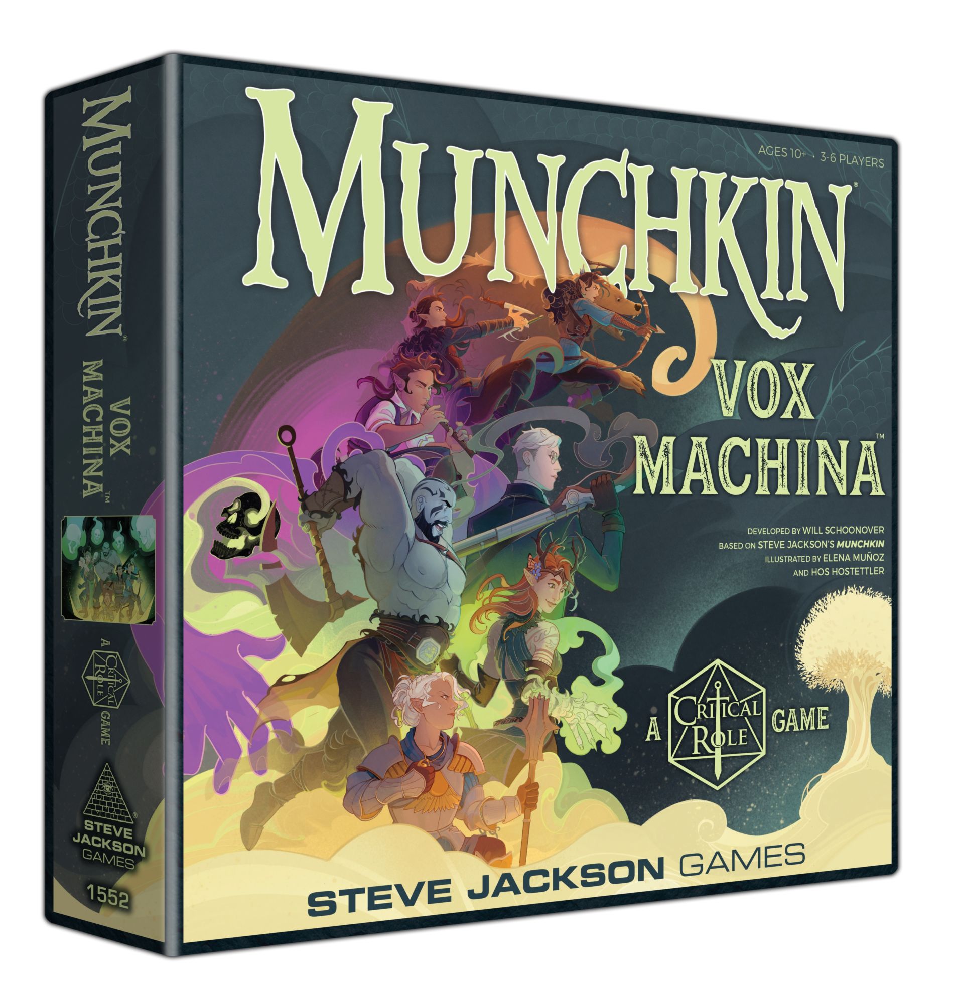 Munchkin Vox Machina – A Critical Role Game Box