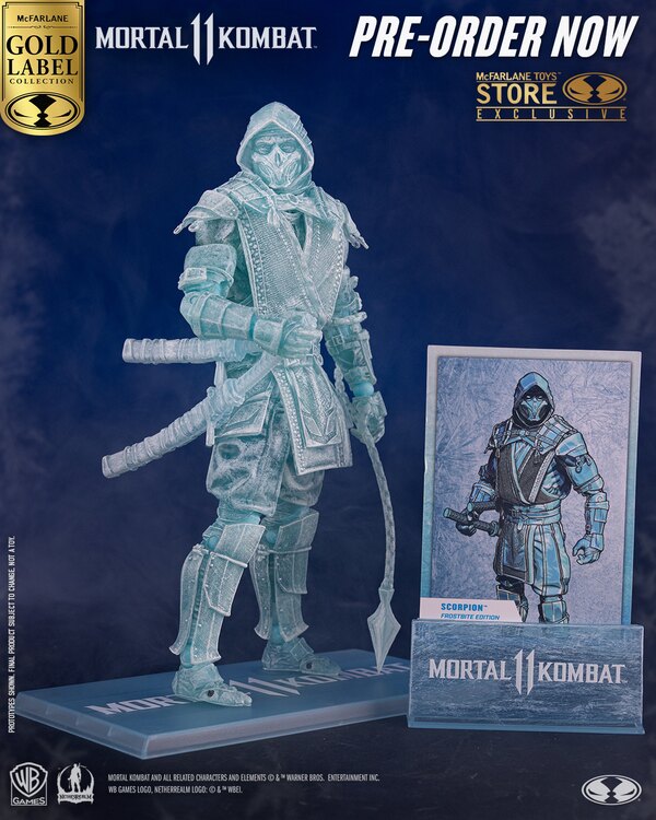 Frostbite Edition Scorpion 7-inch Figure