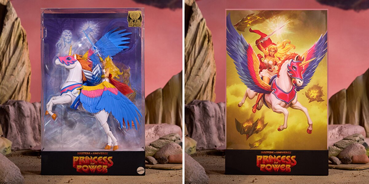 Masters of the Universe Origins She-Ra with Swiftwind 2-Pack Image 1