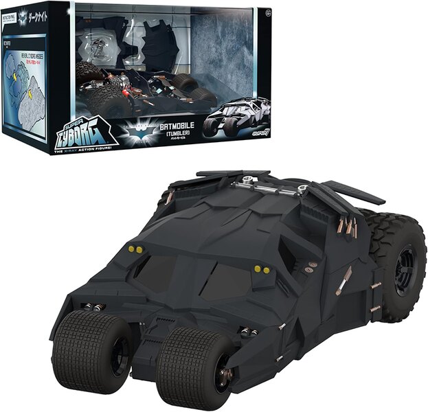 Super7 Batman Super Cyborg Batmobile Tumbler