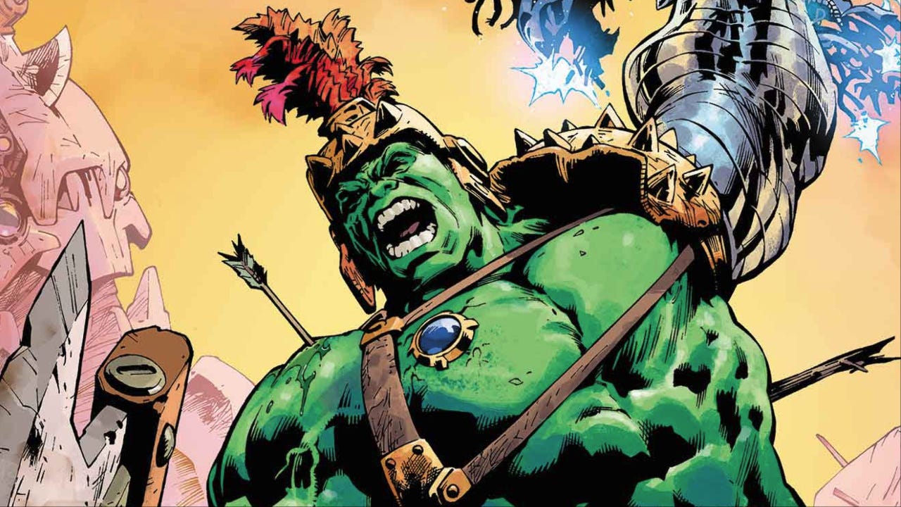Preview of Marvel's Return to Planet Hulk #1