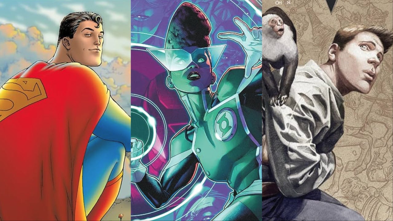 DC Compact Comics Collage