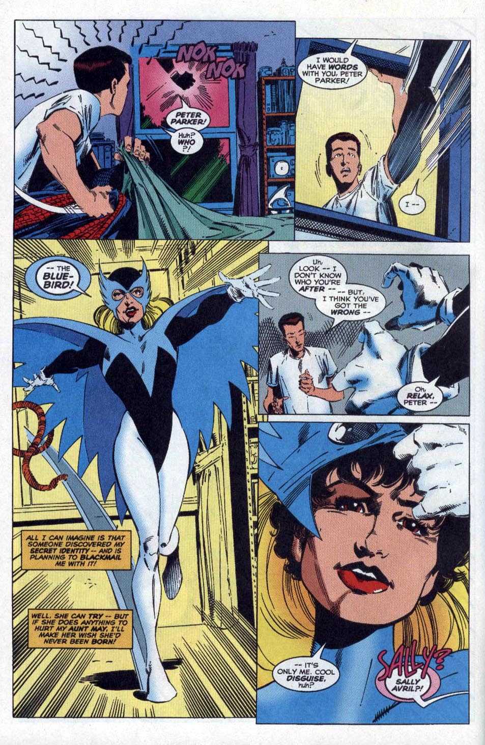 Sally as Bluebird