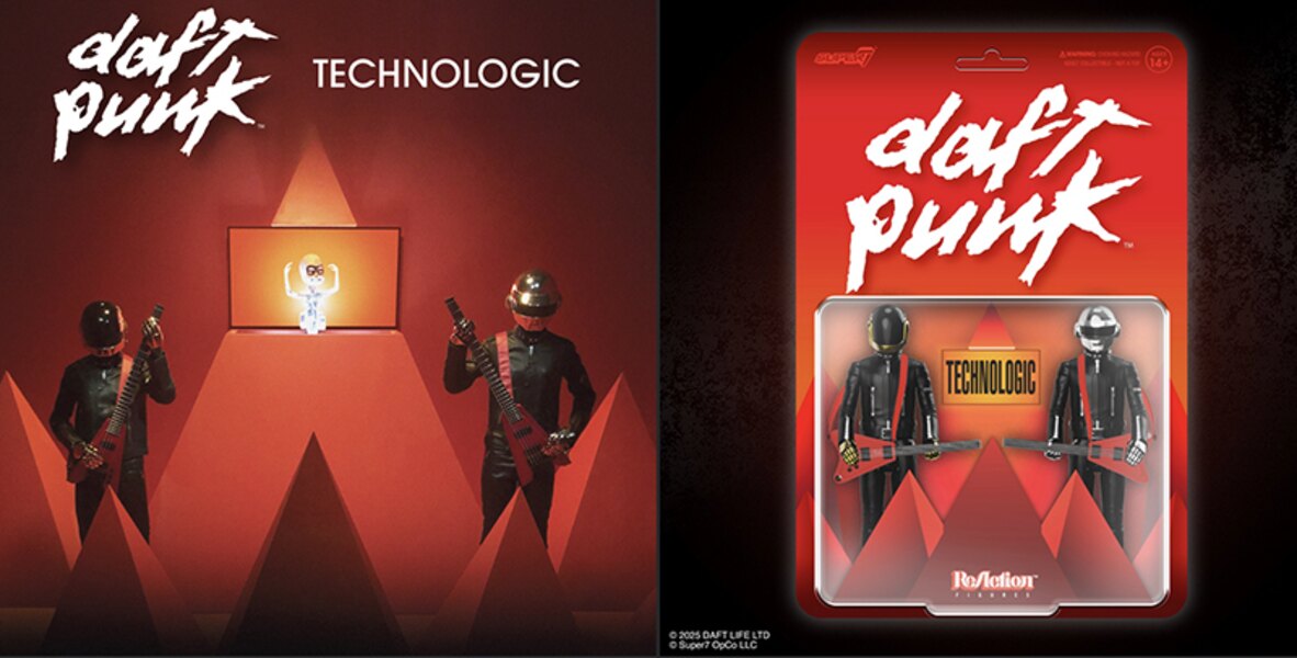 Super7 Daft Punk ReAction Figures