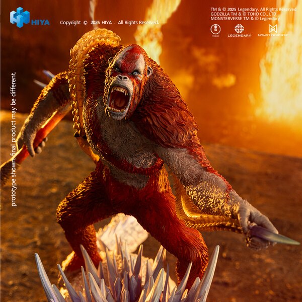Hiya Toys Stylist Series Godzilla x Kong The New Empire Skar King PVC Statue
