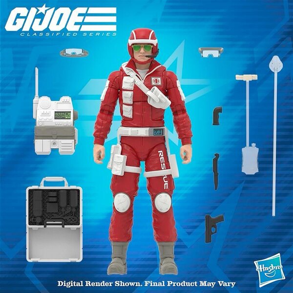 Hasbro G.I. Joe Classified Series Edwin Lifeline Steen Figure