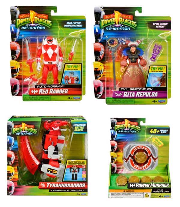 Mighty Morphin Power Rangers: Re-Ignition Figures