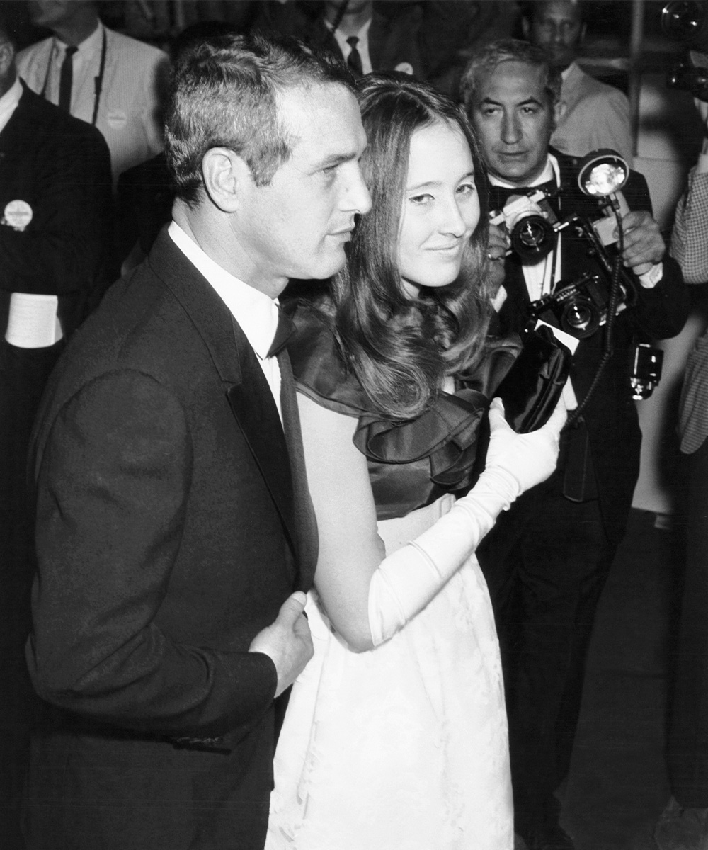 Susan Kendall Newman and Paul Newman circa 1970.