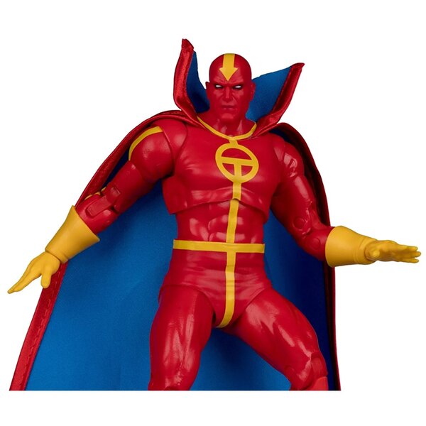 Detailed Close-up of Red Tornado