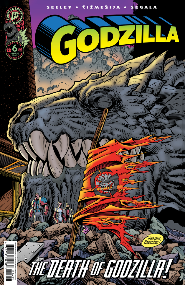 Death of Godzilla Cover