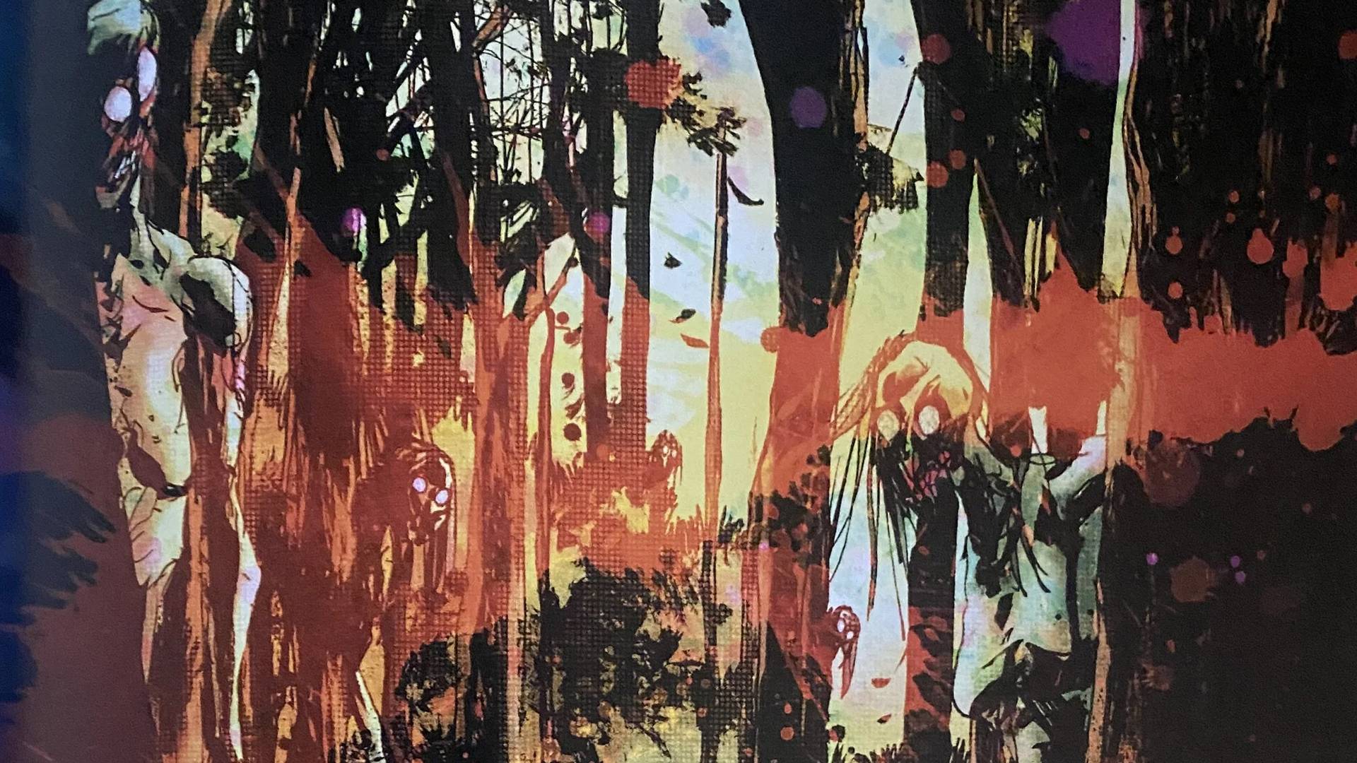 Snyder and Jock's Wytches looking out from the trees