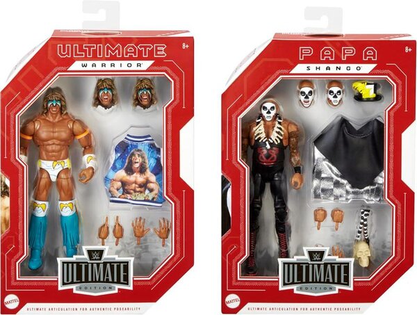 Amazon Deal Alert: Mattel WWE Ultimate Edition Ultimate Warrior vs Papa Shango 2-Pack Available for $23.99