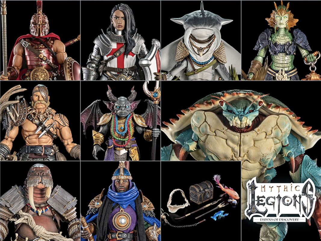 Store Horsemen Pre-Order Alert: Four Horsemen Mythic Legions: Dawns of Discovery Wave