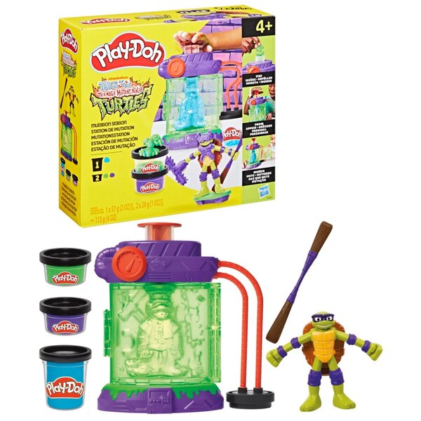 New Teenage Mutant Ninja Turtles Play-Doh Sets From Hasbro