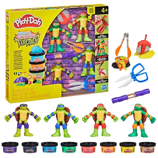 New Teenage Mutant Ninja Turtles Play-Doh Sets From Hasbro