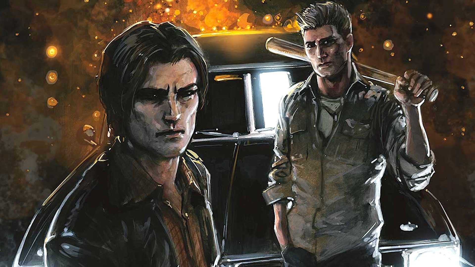 The Winchester brothers are ready for battle