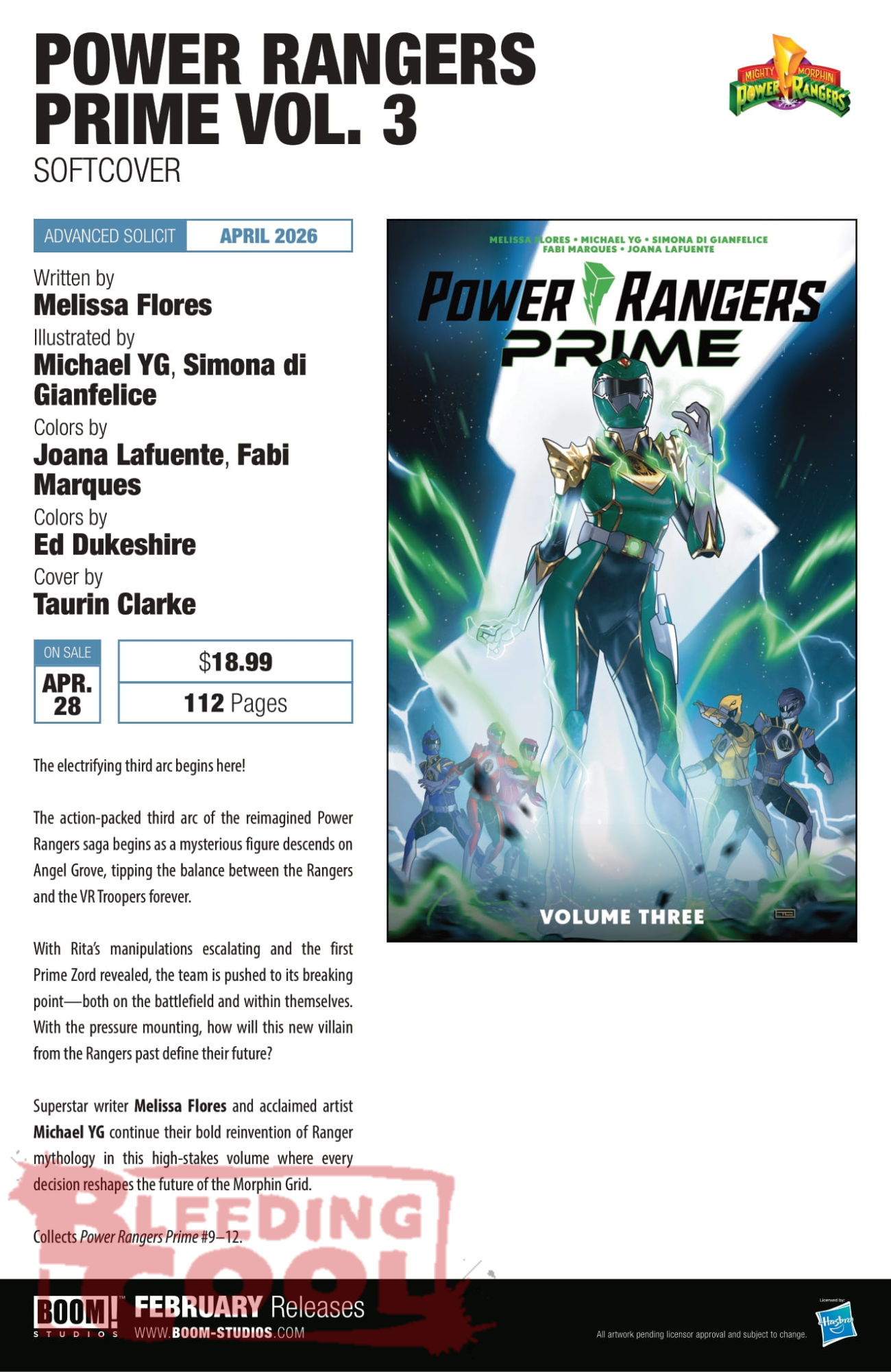 Power Rangers Prime Volume 3