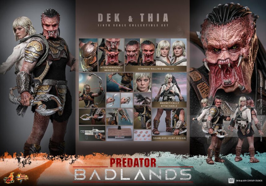 Hot Toys Predator: Badlands - Dek and Thia 1/6th Scale Collectible Set