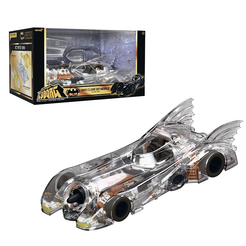 Pre-Order Alert: Super7 Batman Super Cyborg - Batmobile [1989] (Clear)