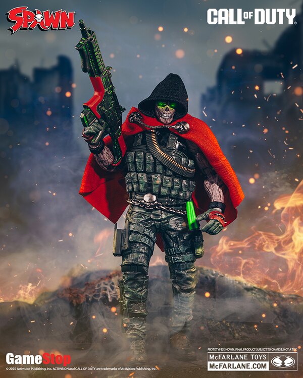 McFarlane Toys Spawn x Call of Duty: Burned Spawn 7