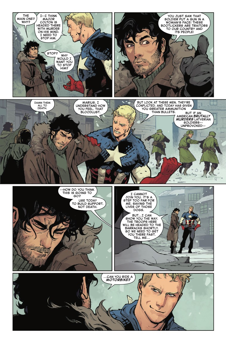 Captain America #5 Preview: A Battle of Two Caps