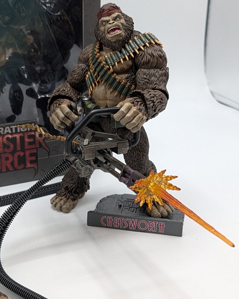 Production Sample Look: BigBadWorkshop Operation: Monster Force Chatsworth 1:12th Scale Action Figure
