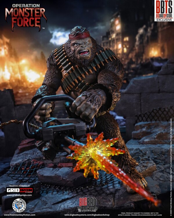 In-Package Look: BigBadWorkshop Operation: Monster Force Chatsworth 1:12th Scale Action Figure