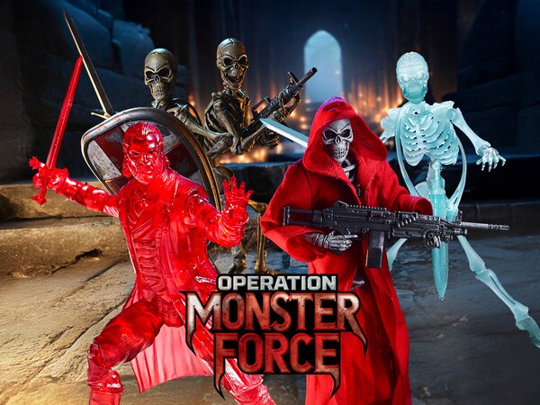 Operation: Monster Force Dark Directives 1/12 Scale EXCLUSIVE Figures Available For Pre-Order Now