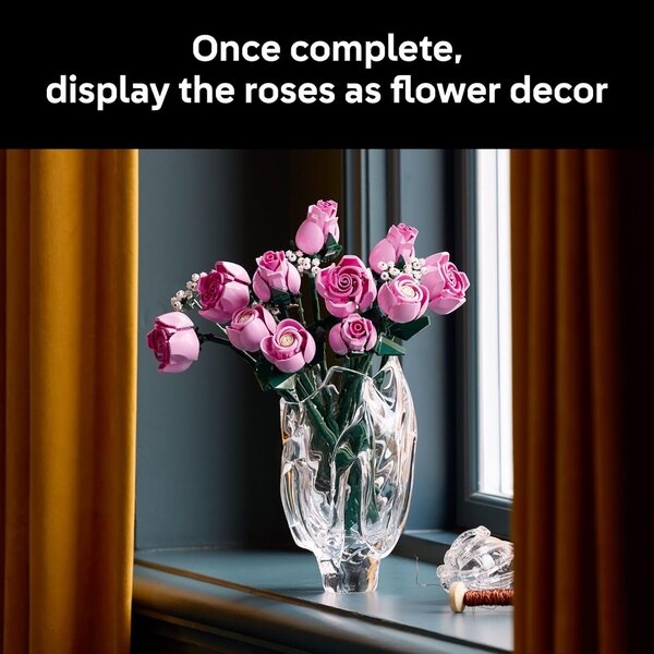 LEGO Botanicals 10374 Bouquet of Pink Roses