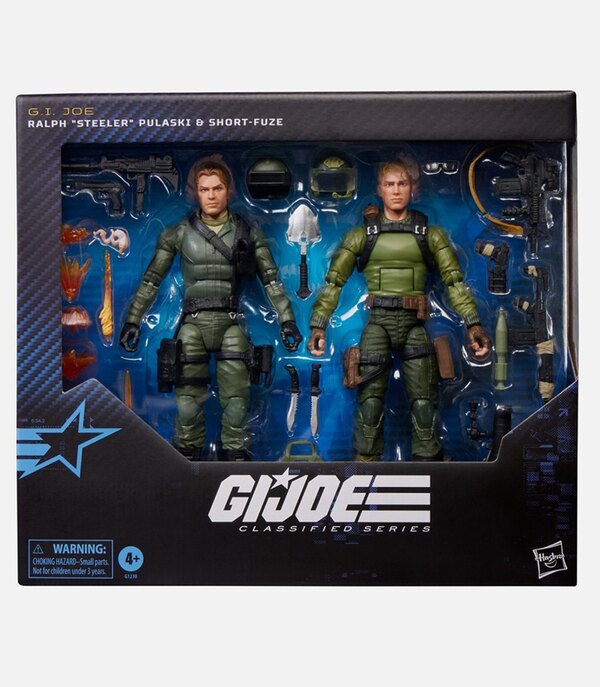 In-Stock Alert: Hasbro G.I. Joe Classified Series Deluxe Short Fuse & Steeler 2-Pack