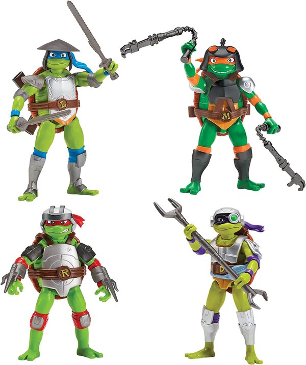 Playmates Toys Teenage Mutant Ninja Turtles Mix N Match Armored Turtles 4-Pack