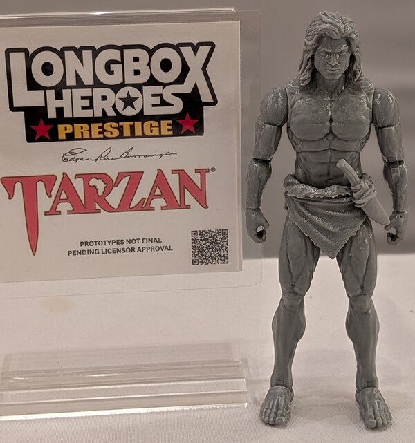 Legions Con 2025: BigBadWorkshop Longbox Heroes Prestige 'Edgar Rice Burroughs' Tarzan Figure